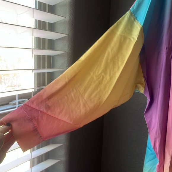 Dressed in Lala Satin Playsuit in Rainbow Daydream - NWT - Picture 8 of 16